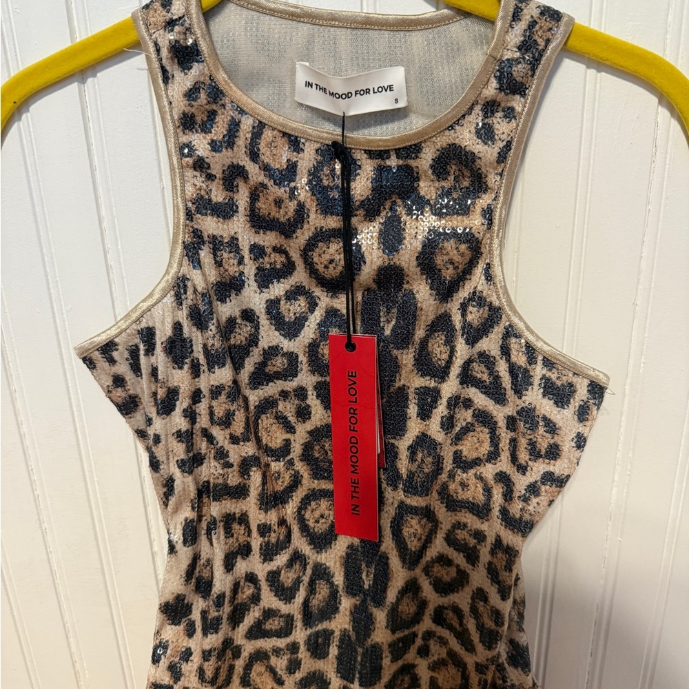 In the Mood for Love Leopard Print Tank Top